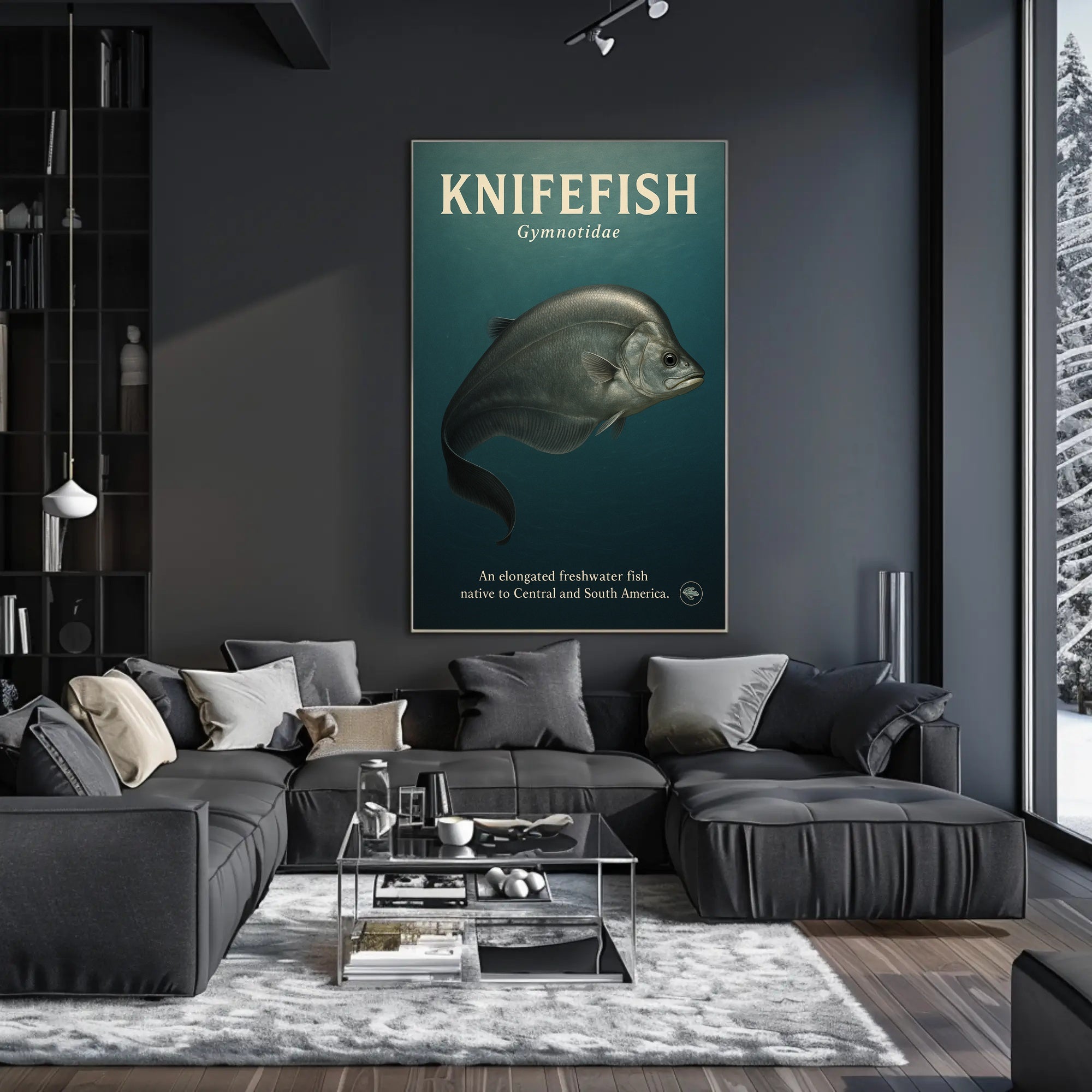 Knifefish Gymnotidae Wall Art Print PosterGoat