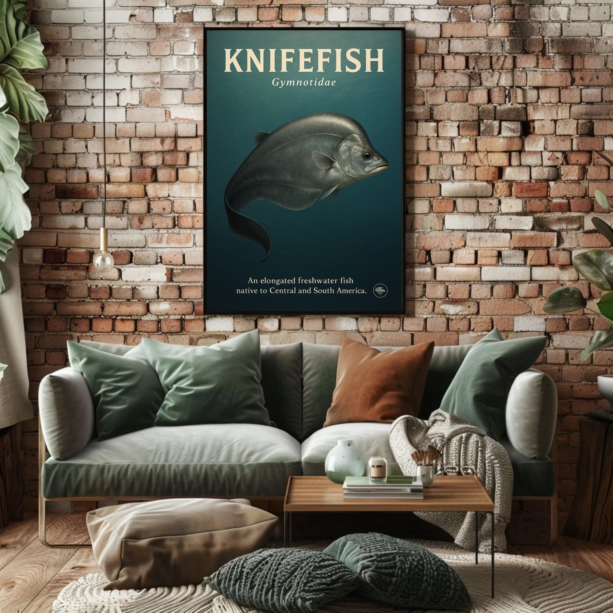 Knifefish Gymnotidae Wall Art Print PosterGoat