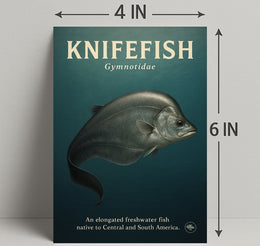 Knifefish Gymnotidae Wall Art Print PosterGoat