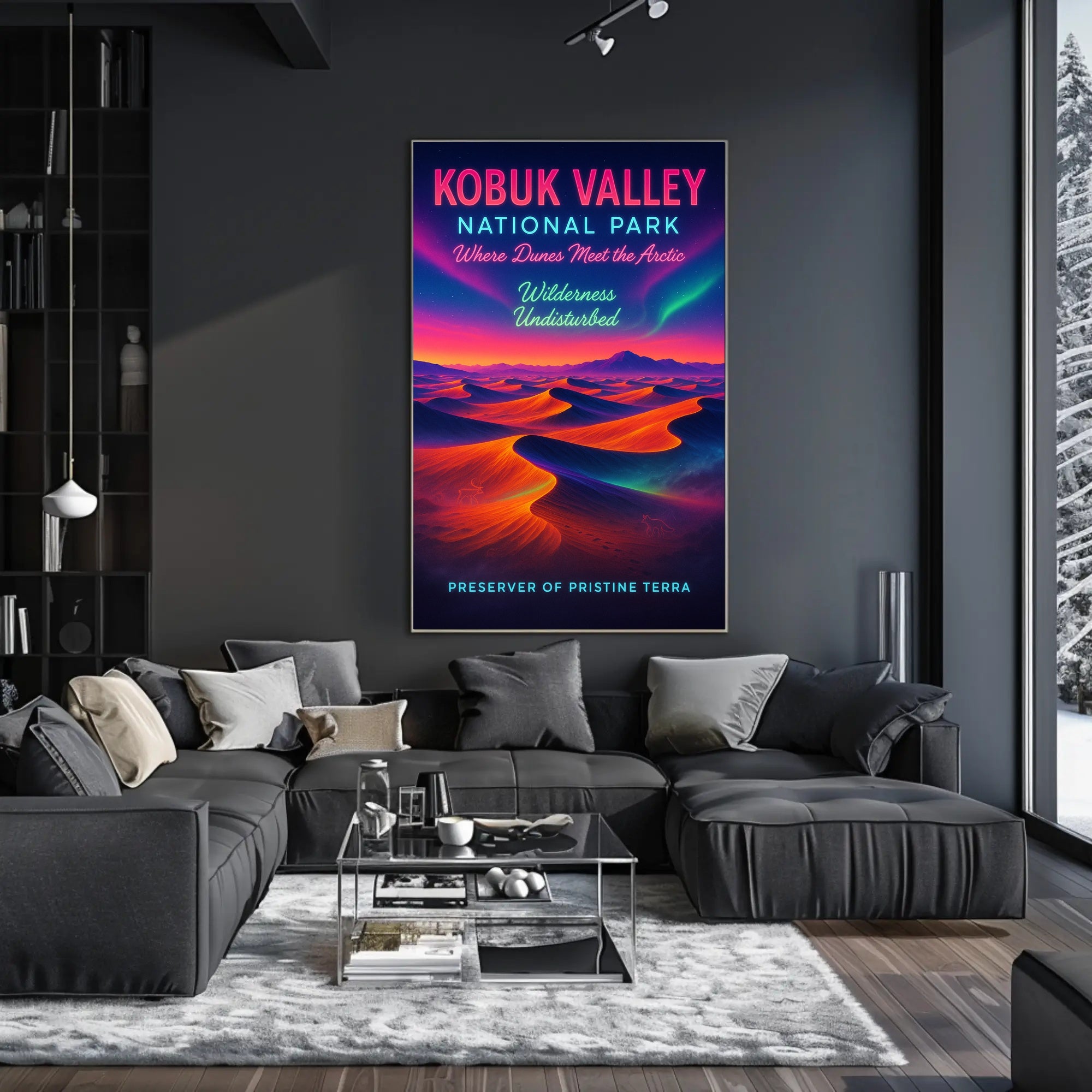 Kobuk Valley National Park Poster PosterGoat
