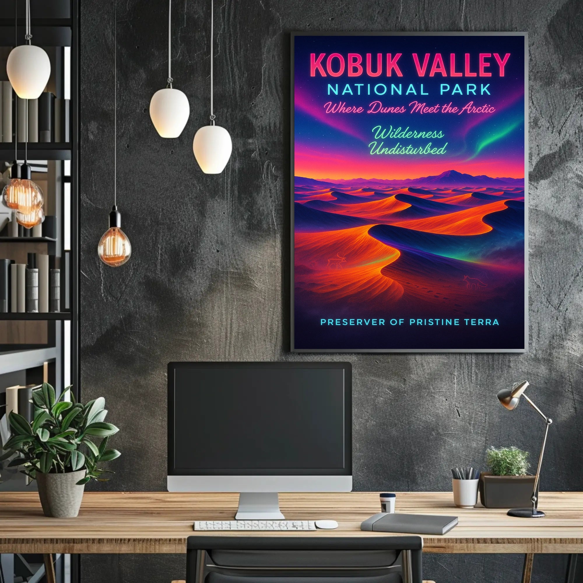 Kobuk Valley National Park Poster PosterGoat