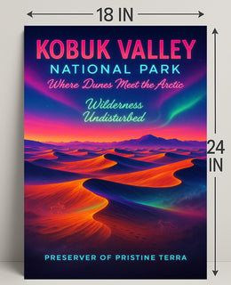 Kobuk Valley National Park Poster PosterGoat