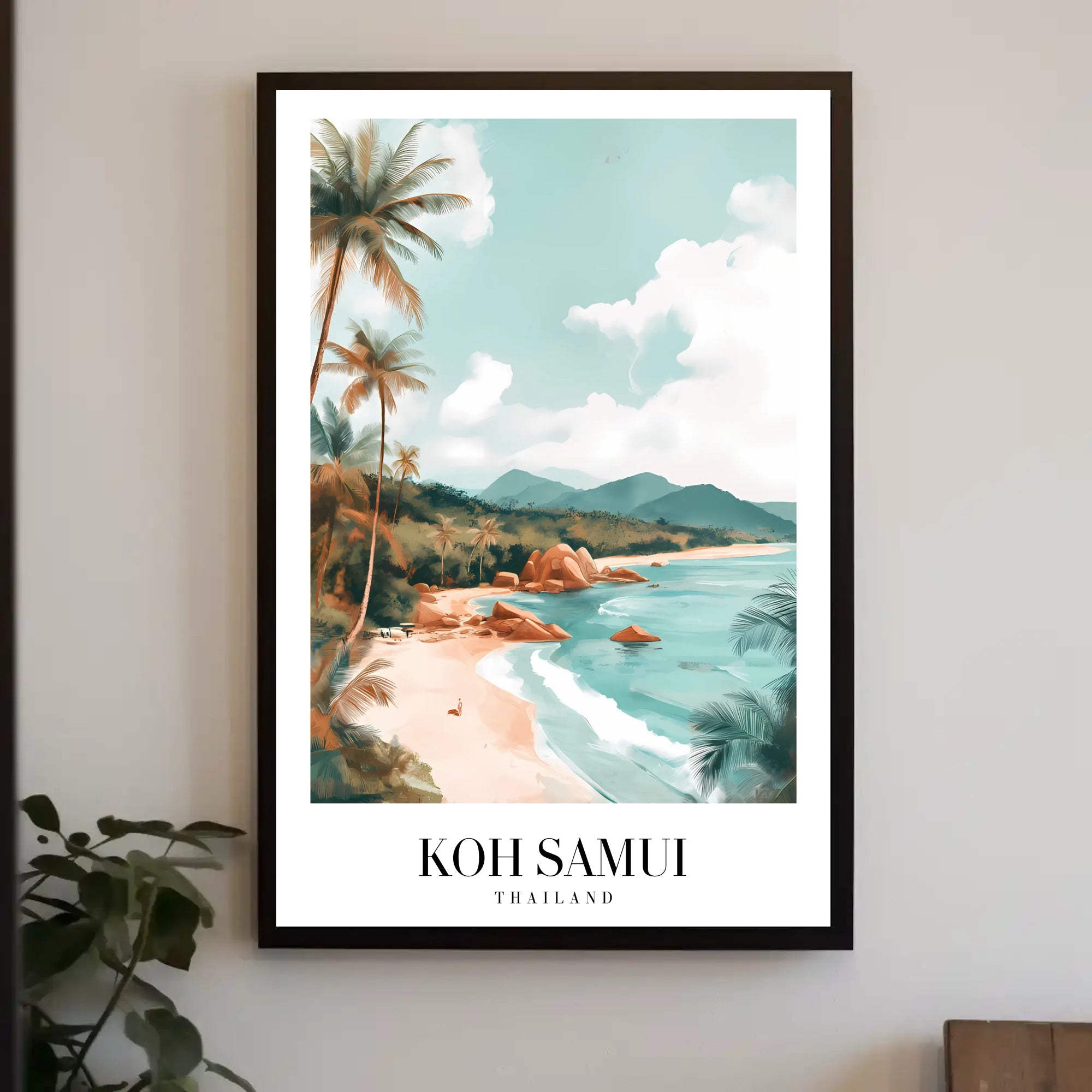 Koh Samui Scenic View Travel Poster PosterGoat