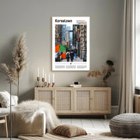 Koreatown Manhattan Urban Scene Cultural or Heritage Poster PosterGoat