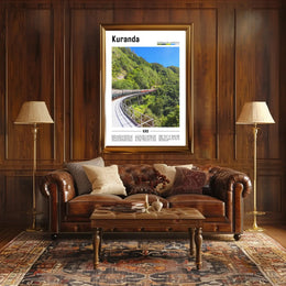 Kuranda Scenic Adventure Travel Poster PosterGoat