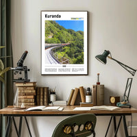 Kuranda Scenic Adventure Travel Poster PosterGoat