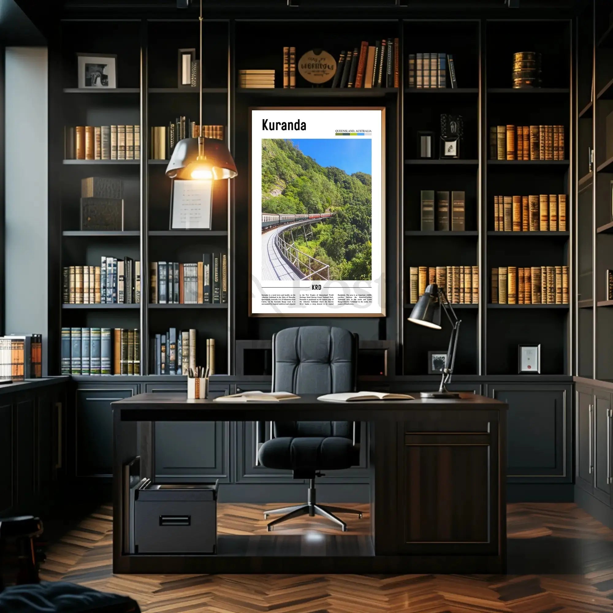Kuranda Scenic Adventure Travel Poster PosterGoat