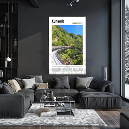 Kuranda Scenic Adventure Travel Poster PosterGoat