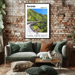 Kuranda Scenic Adventure Travel Poster PosterGoat