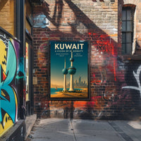 Kuwait A Vision of Modernity Poster PosterGoat
