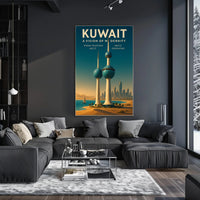 Kuwait A Vision of Modernity Poster PosterGoat