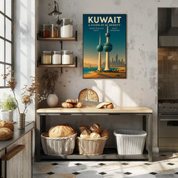 Kuwait A Vision of Modernity Poster PosterGoat