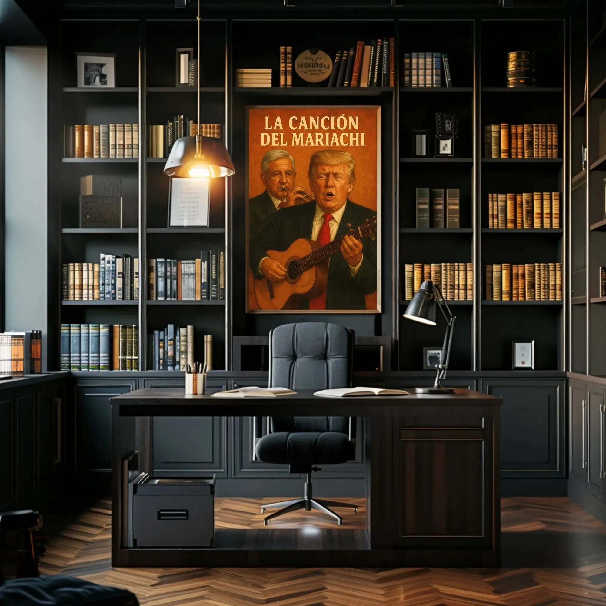 LA CANCIÓN DEL MARIACHI Cultural or Heritage Poster PosterGoat