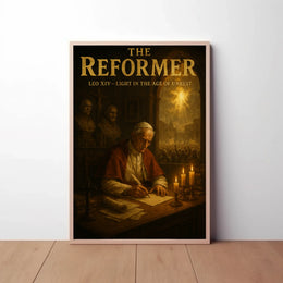 LEO XIV Era of Light Historical or Presidential Poster PosterGoat