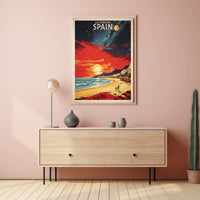La Concha Vintage Travel Poster PosterGoat