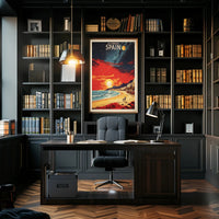 La Concha Vintage Travel Poster PosterGoat