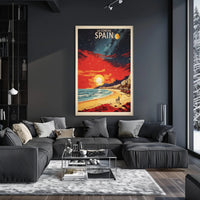 La Concha Vintage Travel Poster PosterGoat