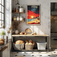La Concha Vintage Travel Poster PosterGoat