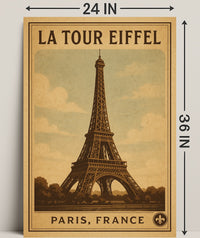 La Tour Eiffel Paris, France Poster PosterGoat