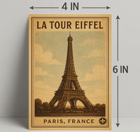 La Tour Eiffel Paris, France Poster PosterGoat