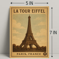 La Tour Eiffel Paris, France Poster PosterGoat
