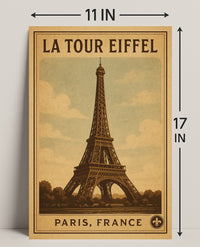 La Tour Eiffel Paris, France Poster PosterGoat