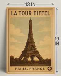 La Tour Eiffel Paris, France Poster PosterGoat