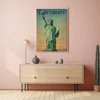 Lady Liberty Symbol Of Freedom Poster PosterGoat