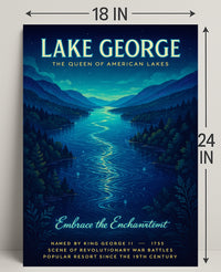 Lake George The Queen of American Lakes Poster PosterGoat