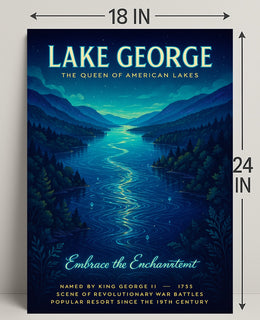 Lake George The Queen of American Lakes Poster PosterGoat