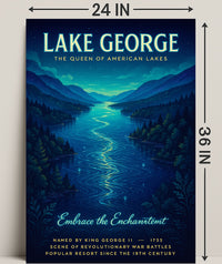 Lake George The Queen of American Lakes Poster PosterGoat