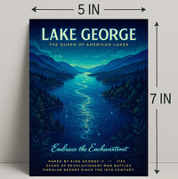 Lake George The Queen of American Lakes Poster PosterGoat