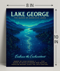Lake George The Queen of American Lakes Poster PosterGoat