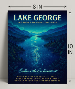 Lake George The Queen of American Lakes Poster PosterGoat