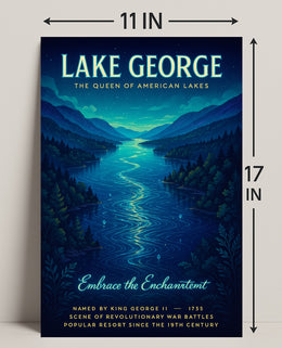 Lake George The Queen of American Lakes Poster PosterGoat