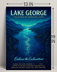 Lake George The Queen of American Lakes Poster PosterGoat