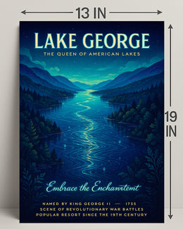 Lake George The Queen of American Lakes Poster PosterGoat