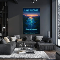 Lake George The Queen of American Lakes Poster PosterGoat
