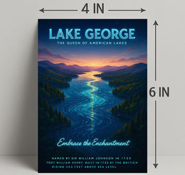 Lake George The Queen of American Lakes Poster PosterGoat
