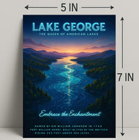 Lake George The Queen of American Lakes Poster PosterGoat