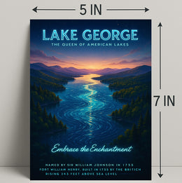 Lake George The Queen of American Lakes Poster PosterGoat