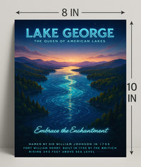 Lake George The Queen of American Lakes Poster PosterGoat
