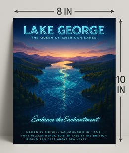 Lake George The Queen of American Lakes Poster PosterGoat