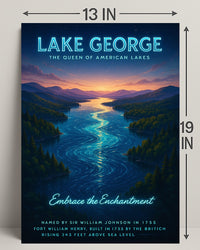 Lake George The Queen of American Lakes Poster PosterGoat