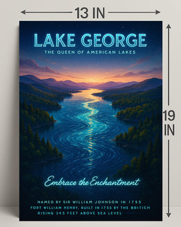 Lake George The Queen of American Lakes Poster PosterGoat