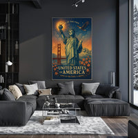 Land Of The Free Poster PosterGoat