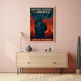Land of the Brave Poster PosterGoat