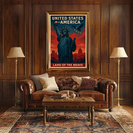Land of the Brave Poster PosterGoat
