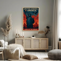 Land of the Brave Poster PosterGoat
