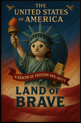 Land of the Brave Poster PosterGoat